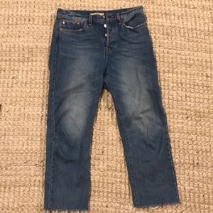 Wedgie straight Levi’s